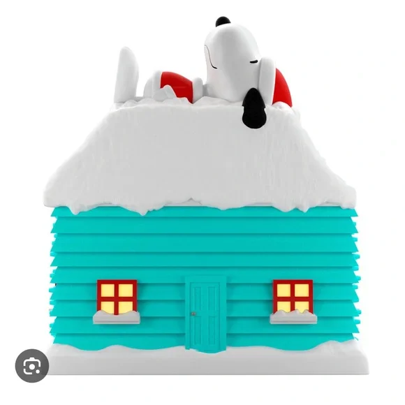 Hallmark Keepsake Snoopy Peanuts The Merriest House in Town tabletop decoration - Picture 2 of 6